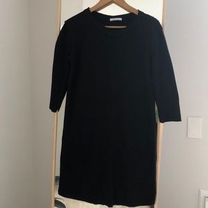 Zara | Raw Edge 3/4 Sleeve Dress